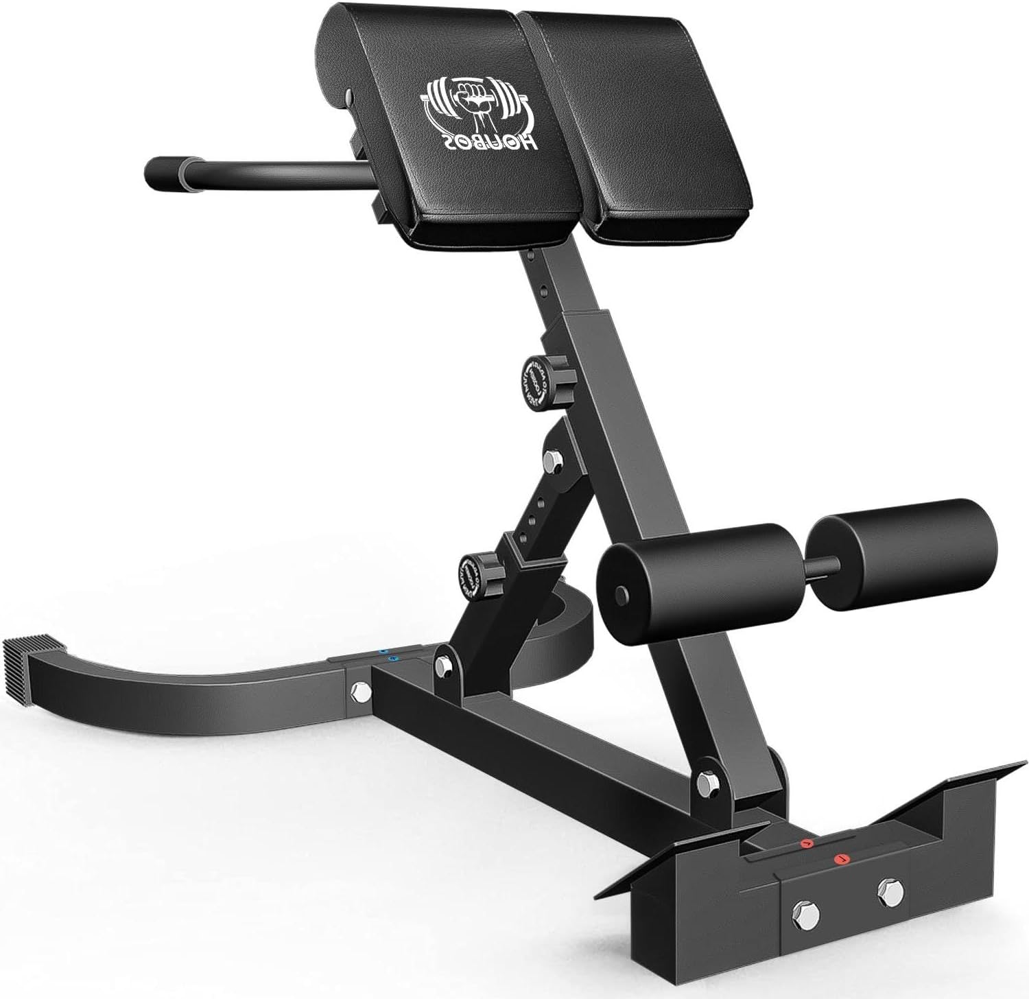 Home Gym Bench - 多機能折りたたみ式バックエクステンションベンチ（ホームジム用）、高品質素材、色指定なし、オールインワンボディワークアウト