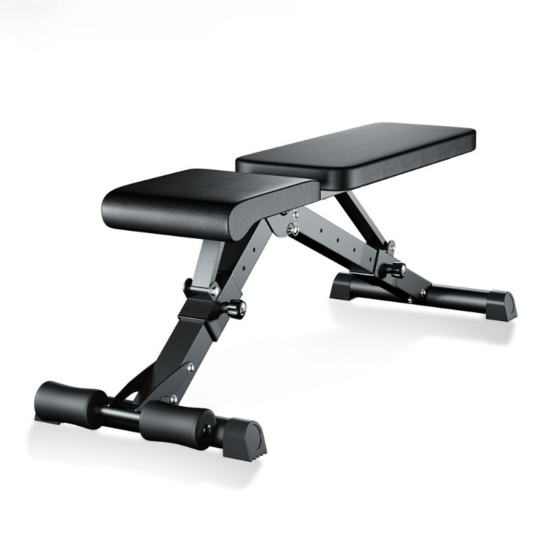 Home Gym Bench - 多機能ホームジムダンベルベンチ、調整可能な室内ダンベルウェイトトレーニングフィットネスベンチ