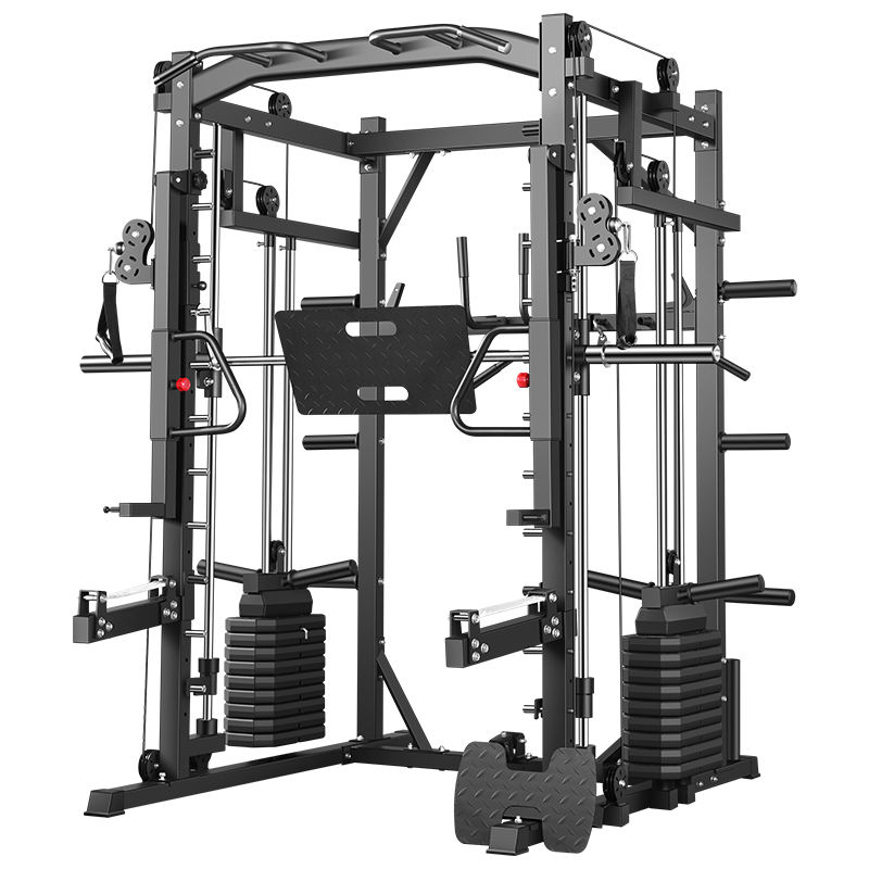 Home Gym Setup - スミスマシン総合トレーニングパワーラックプロフェッショナル多機能フィットネス機器エクササイズ多機能