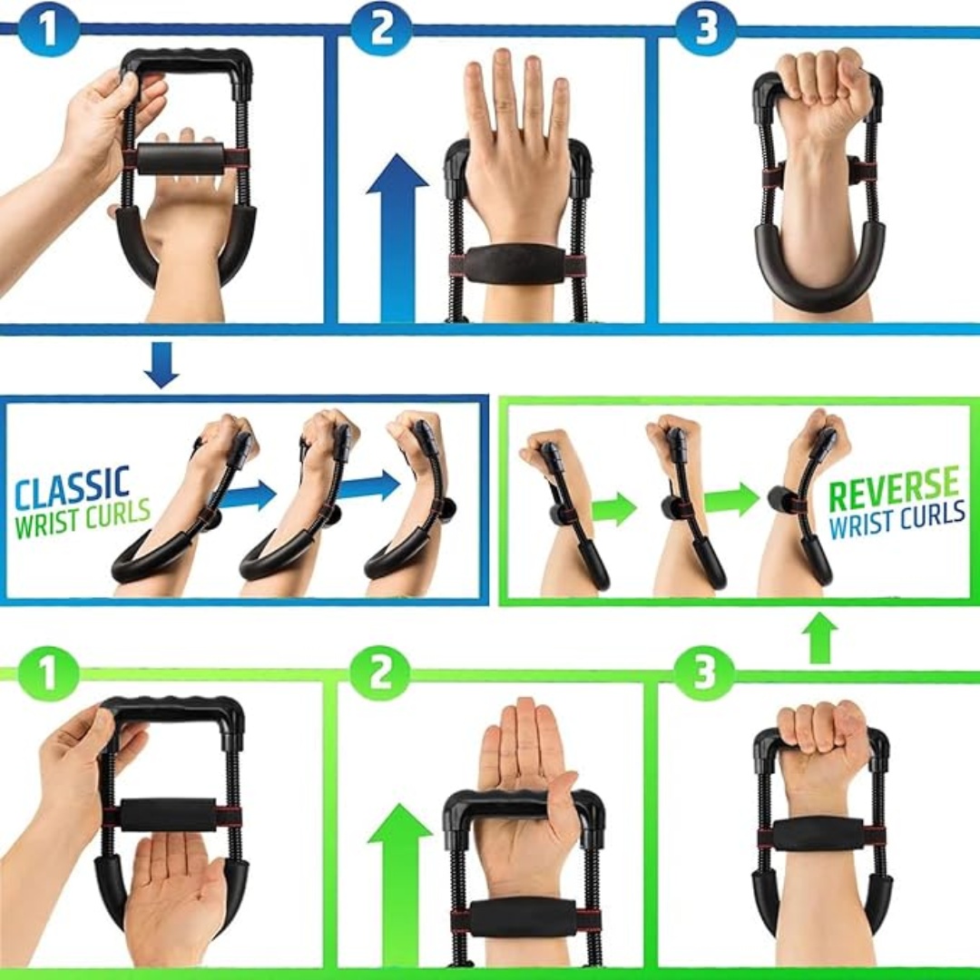 手首と前腕の強化器、手の運動器具、調整可能なテンションで腕の - Home Gym Rig のレビューと価格