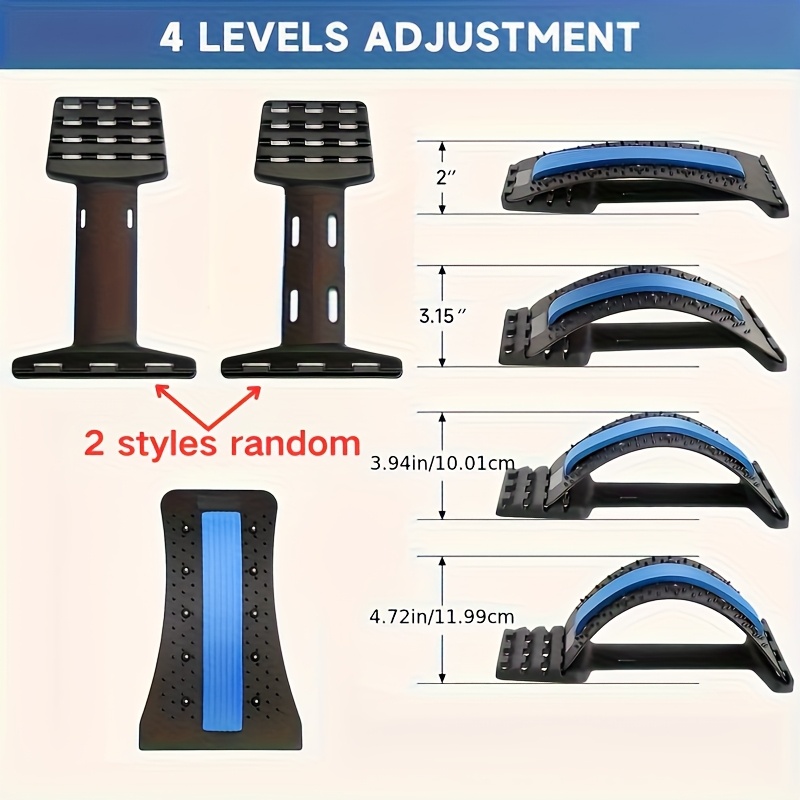 3段階背筋矯正器姿勢矯正ランバーサポートオフィス車自宅ジム用 - Home Gym Rig のレビューと価格