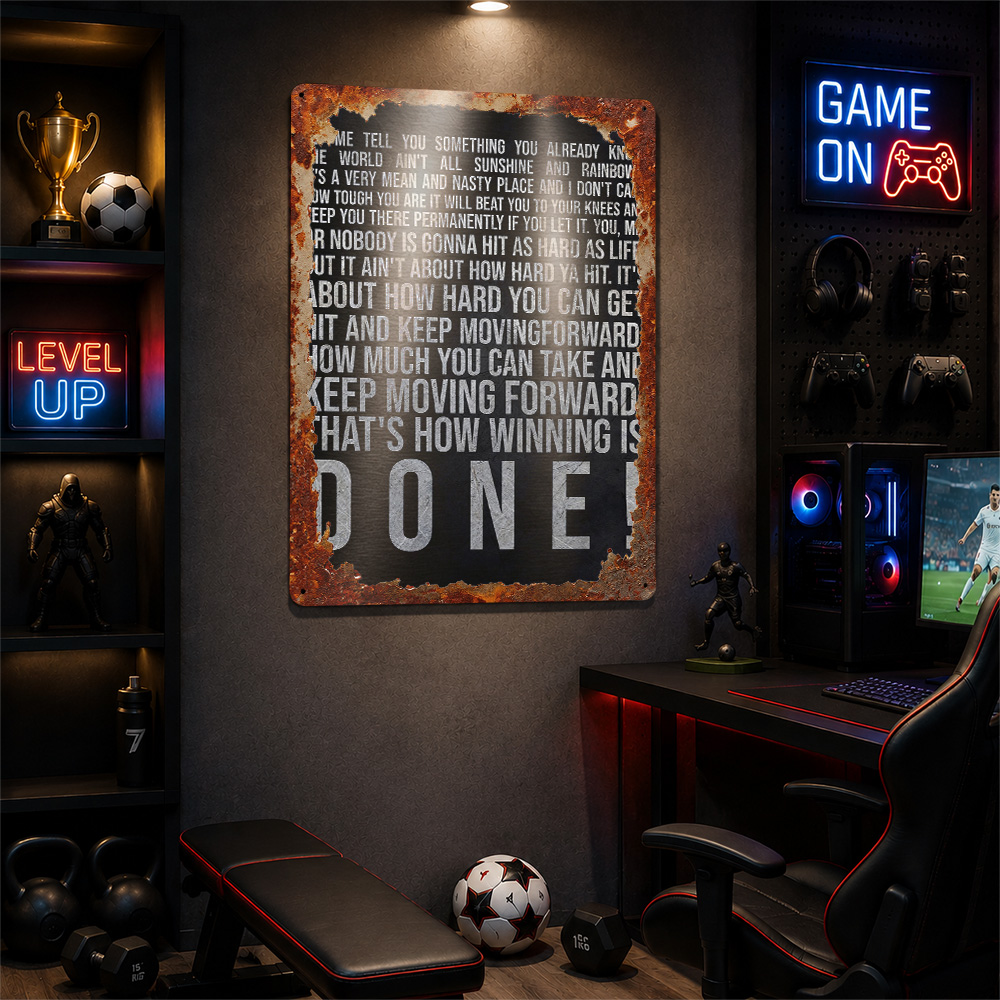 「How To Win」ポスター引用句ウォールアート、カスタ - Home Gym How To のレビューと価格