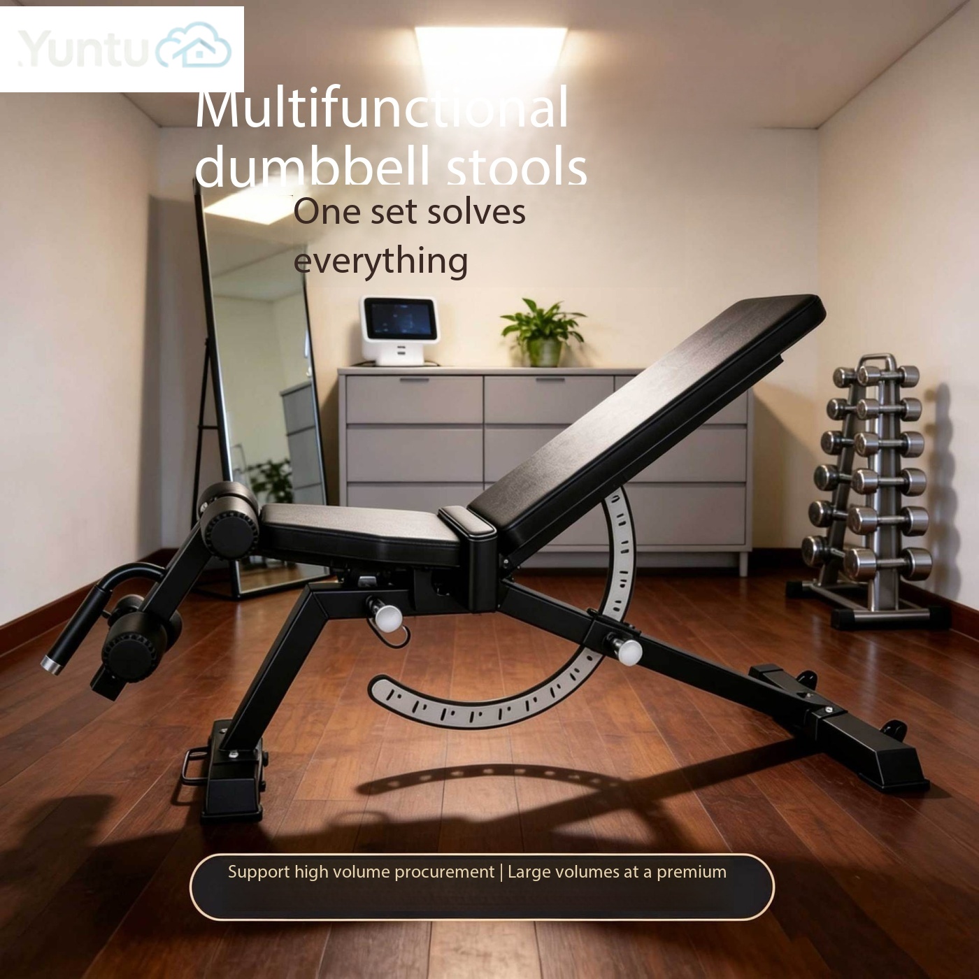 多機能折りたたみ式ウェイトホームジムワークアウトベンチ、調整 - Home Gym Bench のレビューと価格