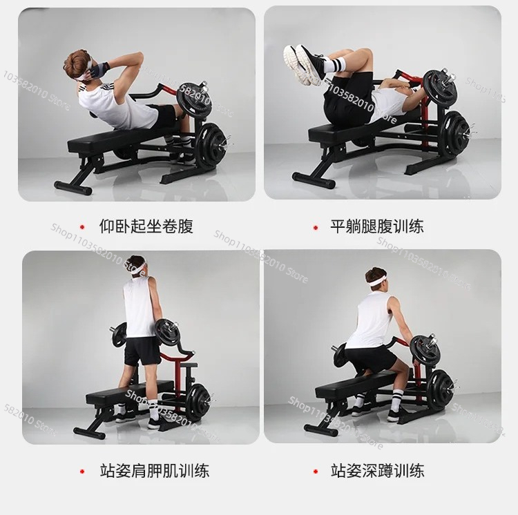 多機能ホームジム機器 業務用チェストプレスマシン フラットベ - Home Gym Bench のレビューと価格