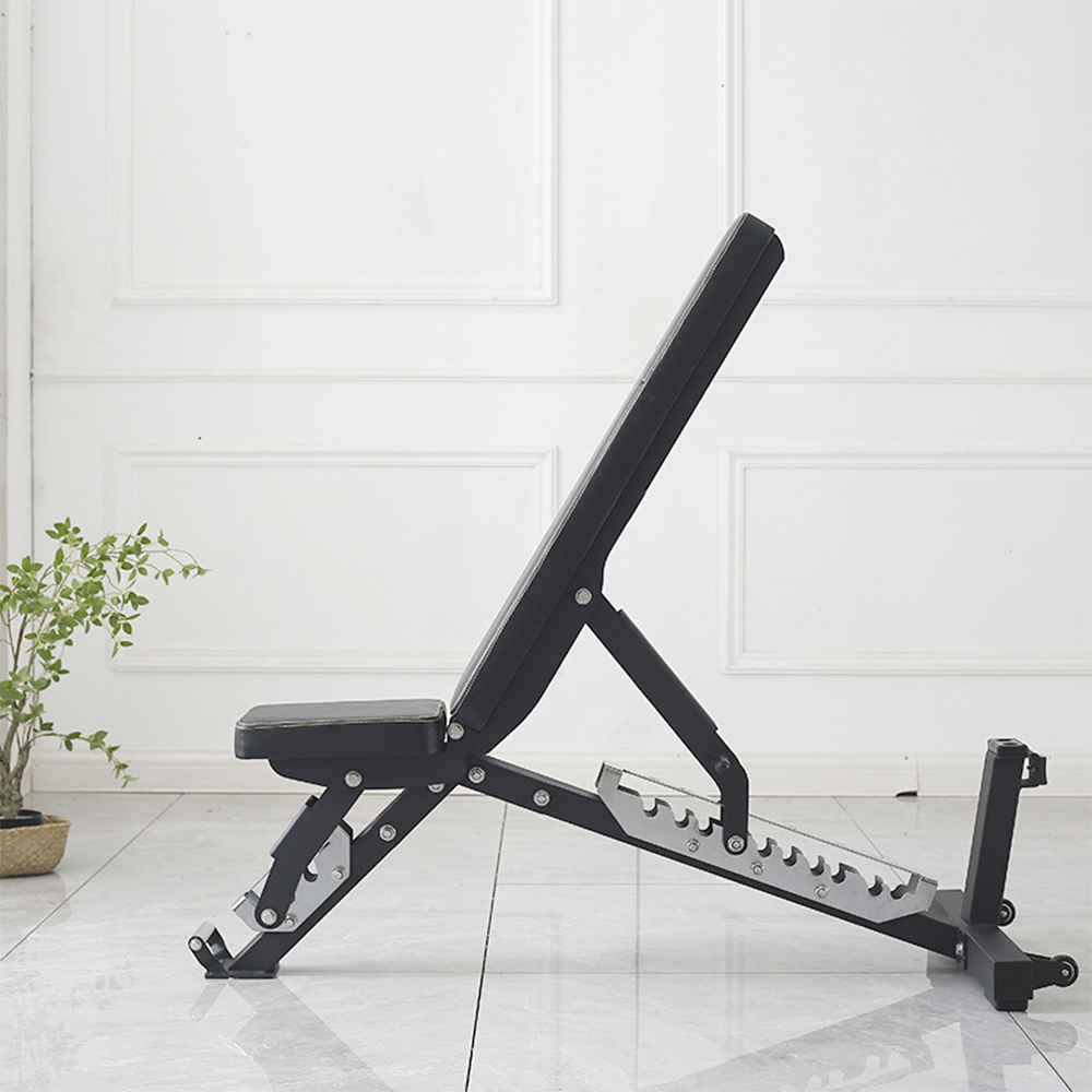 折りたたみ式フラットダンベル調節可能ベンチ ホームジムトレー - Home Gym Bench のレビューと価格