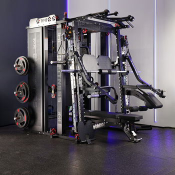 新型多機能ストレングストレーニングマシン スミスマシン 業務 - Home Gym Setup のレビューと価格