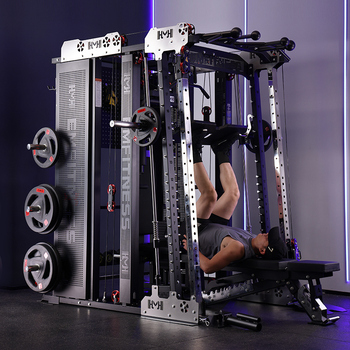 新型多機能ストレングストレーニングマシン スミスマシン 業務 - Home Gym Setup のレビューと価格