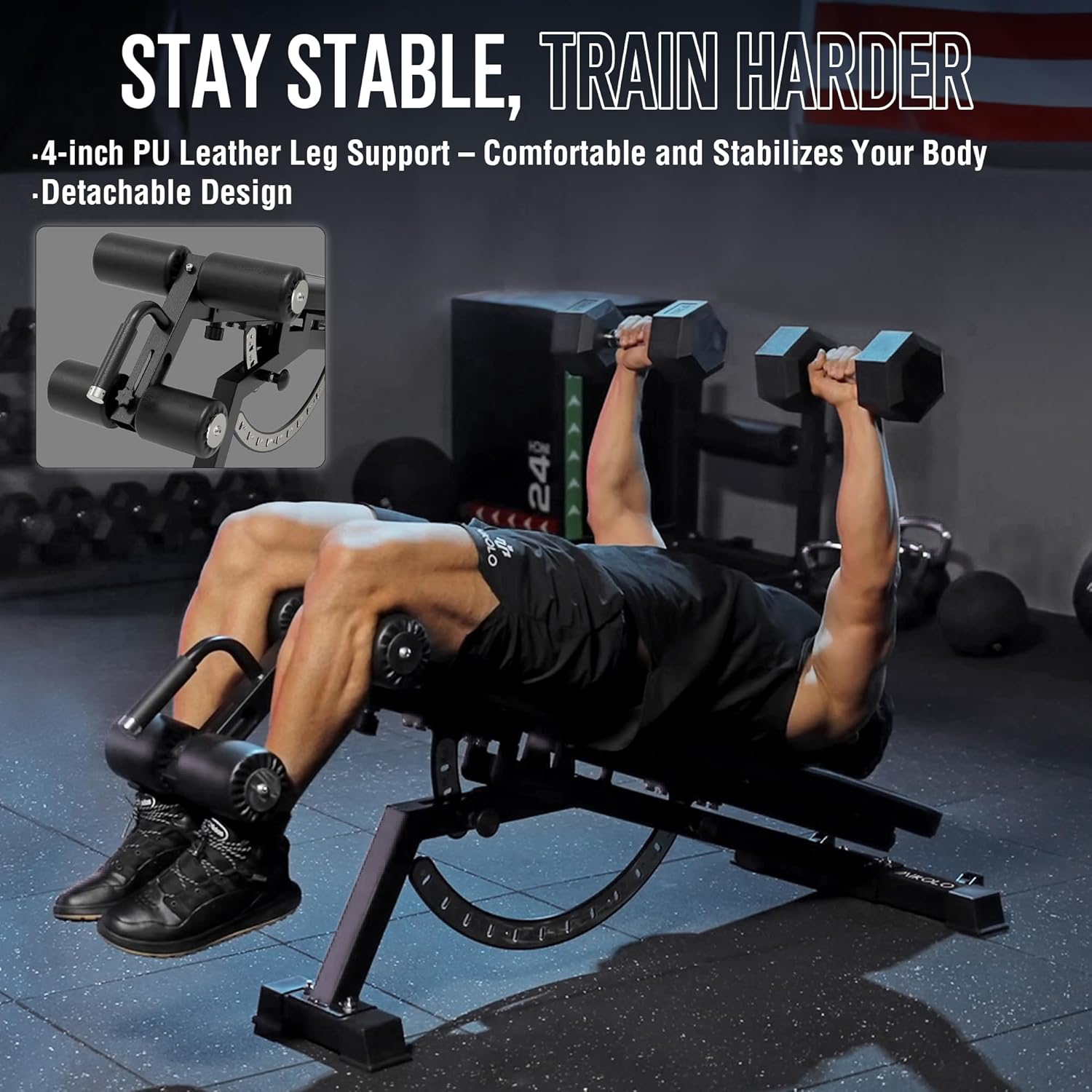ホームジムウェイトベンチ - スチール製、黒色、耐荷重120 - Home Gym Bench のレビューと価格