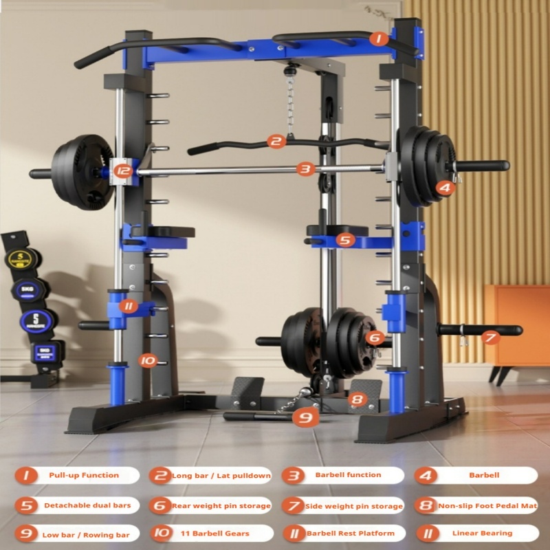 多機能ホーム総合トレーニング機器 ガントリーフレーム バード - Home Gym Setup のレビューと価格