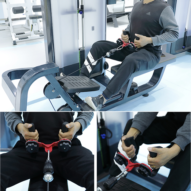 調整可能なフィットネスラットプルダウンバージムプーリーケーブ - Home Gym Rig のレビューと価格